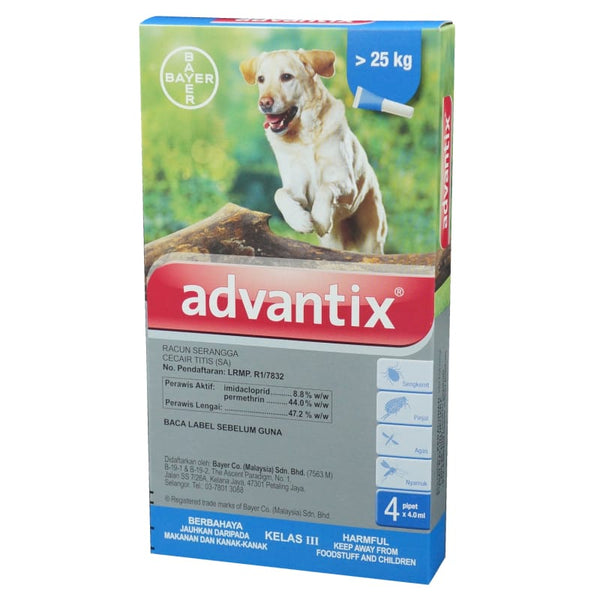 Advantix label best sale