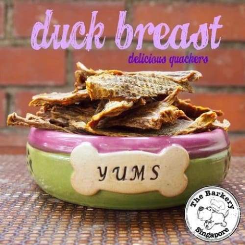 Duck breast 2024 dog treats