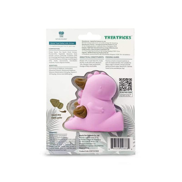 Natura nourish chicken spikes dental treat sale dog toy