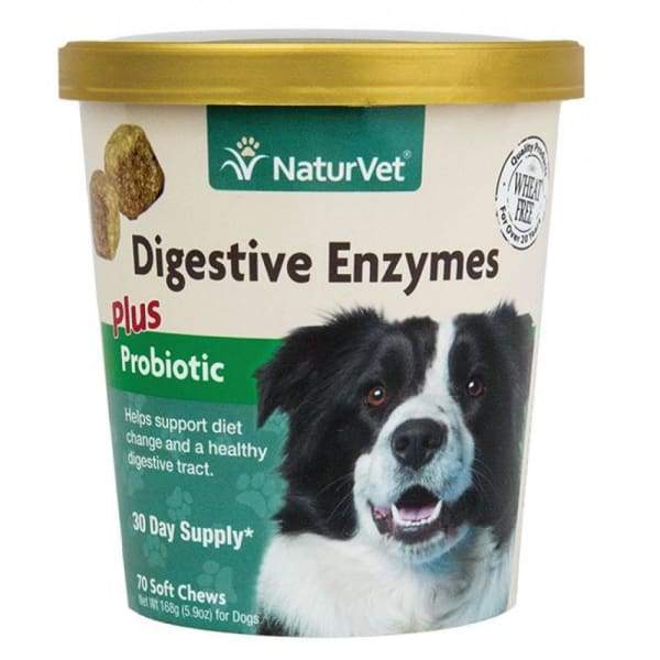 20 OFF NaturVet Digestive Enzymes Plus Pre Probiotics Soft