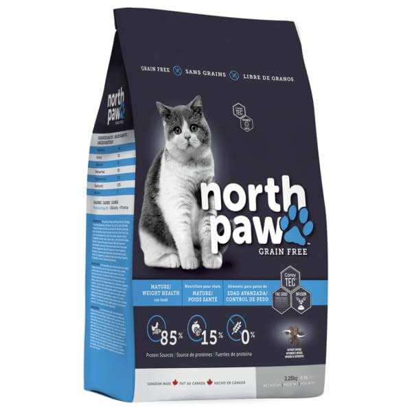 30 OFF North Paw Mature Weight Health Dry Cat Food Pawpy Kisses