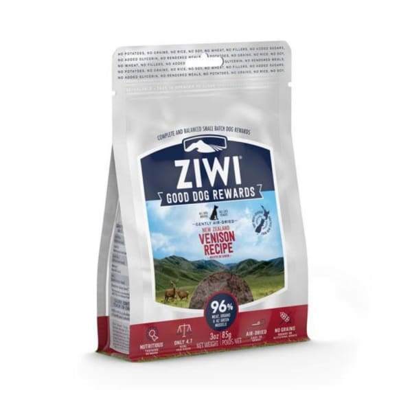 20 OFF Ziwi Peak Venison Good Dog Rewards Pouches 85g Pawpy Kisses