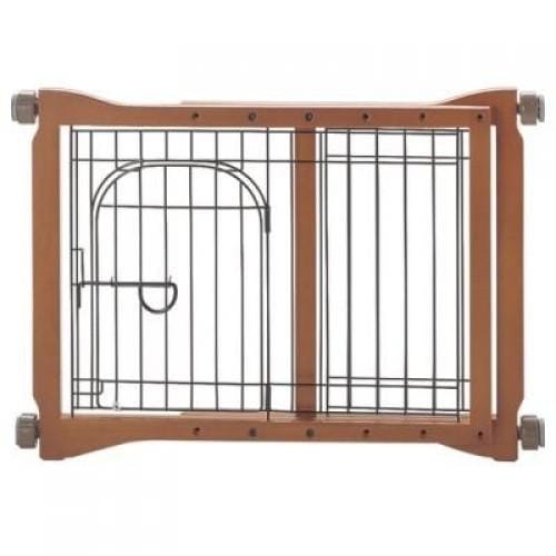 Richell Wooden Low Gate Pawpy Kisses