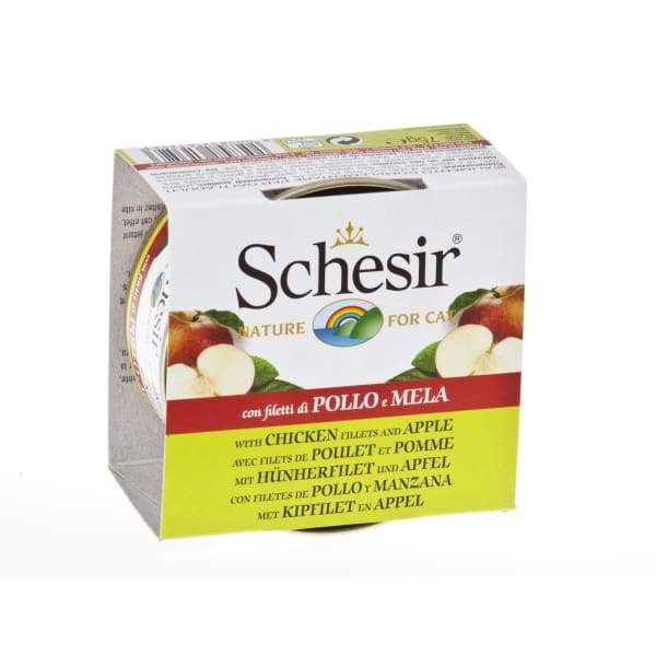 Schesir Chicken Fillet Apple Canned Cat Food 75g