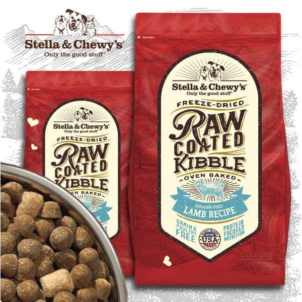 Raw coated best sale kibble for dogs