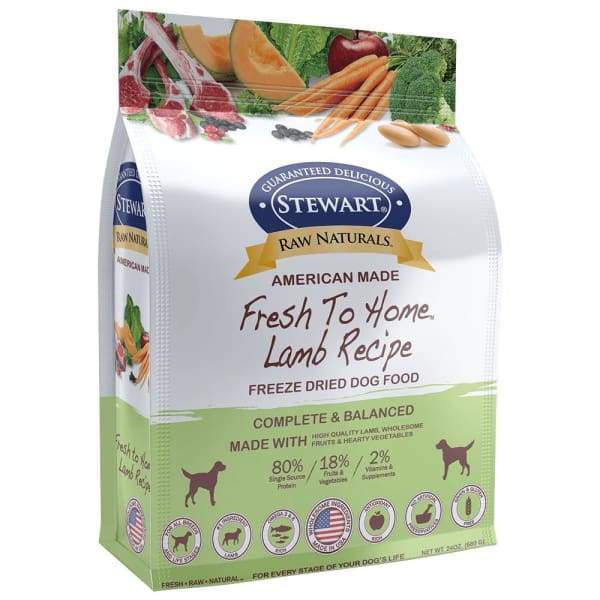 4 for 149.90 Stewart Raw Naturals Lamb Freeze Dried Dog Food