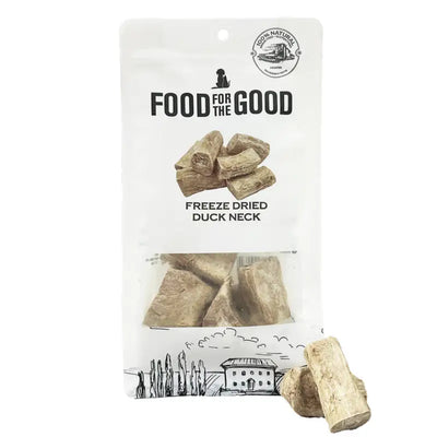 Food For The Good [25% OFF] Food For The Good Freeze Dried Duck Neck 70g For Dogs&Cats Treats Dog Food & Treats