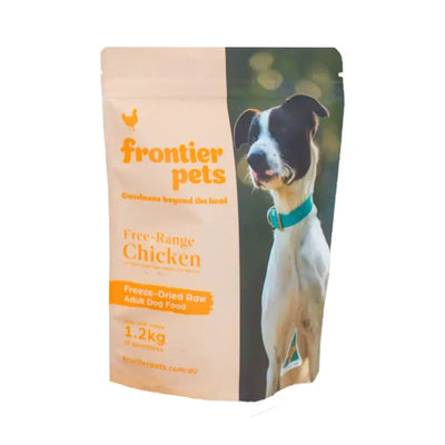 Frontier Frontier Free-Range Freeze-Dried Raw Chicken Adult Dog Food (2 Sizes) Dog Food & Treats