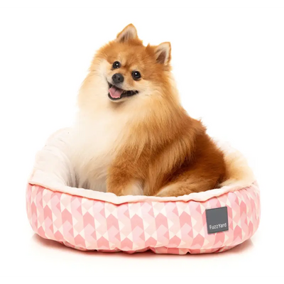 Fuzzyard [15% OFF] Reversible Pet Bed - Pink Lemonade (3 SIZES) Dog & Cat Accessories