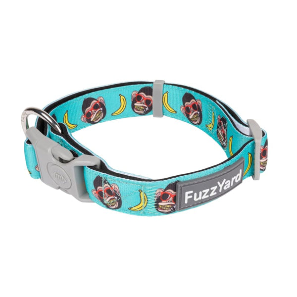 Fuzzyard [15% OFF] Fuzzyard Gor-illz Dog Collar (3 Sizes) Dog Accessories