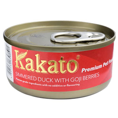 Kakato Kakato Simmered Duck with Goji Berries Canned Dog & Cat Food 7p0g Dog Food & Treats