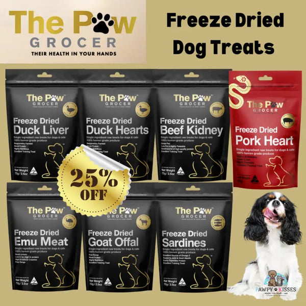 The Paw Grocer [NEW 25% OFF]The Paw Grocer Freeze Dried Treats for Dog & Cat Dog Food & Treats