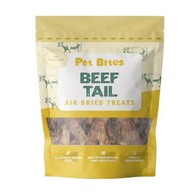 Pet Bites Pet Bites Beef Tail Air Dried Cat & Dog Treats 60g Dog Food & Treats