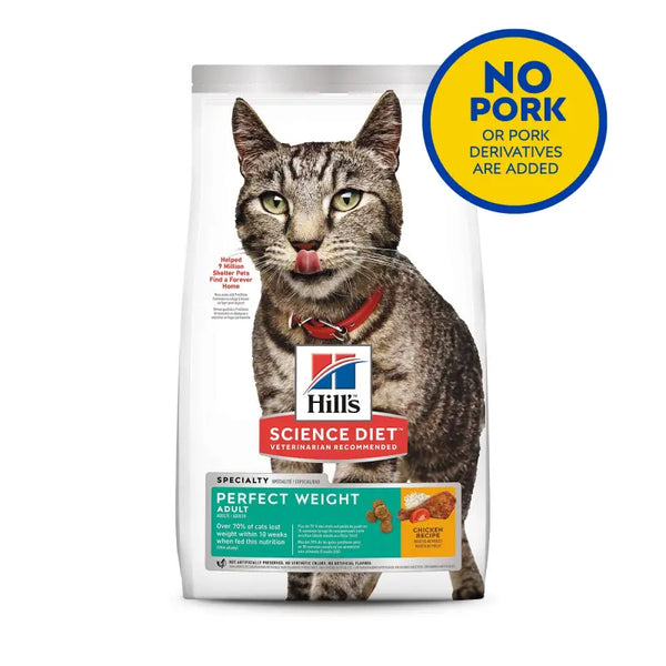 Science Diet Free Puffy Bag + 20% Off Science Diet Perfect Weight Chicken Dry Cat Food (2 Sizes) Cat Food & Treats