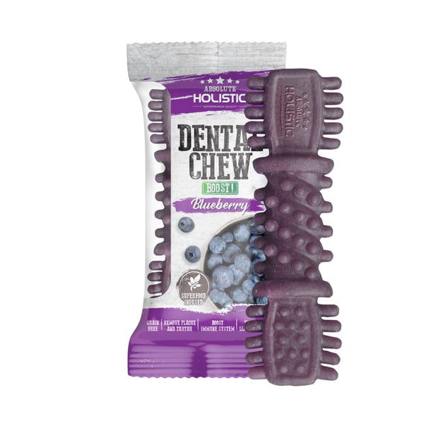 Absolute Holistic Absolute Holistic Boost Blueberry Dental Dog Chew 4 Inch (25g) Dog Food & Treats