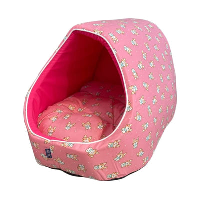 ACE PET ACE PET Dog Pink Igloo Dog Bed Dog Accessories