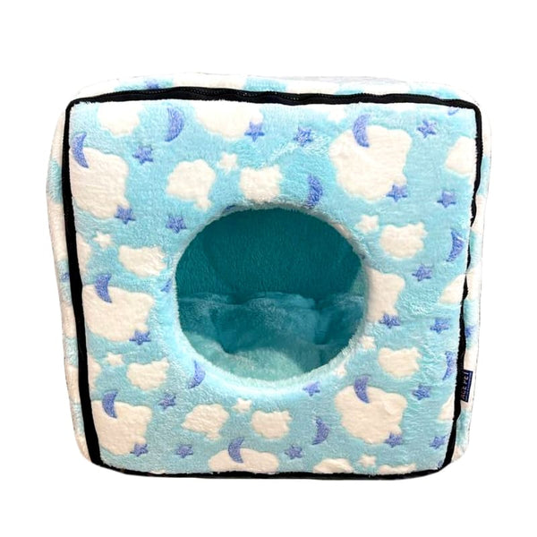 ACE PET ACE PET Lovely Sky Blue Furry Cosy Dog Bed Dog Accessories