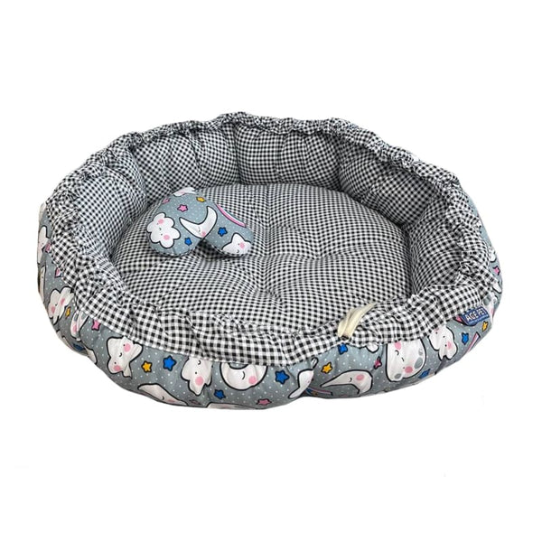 ACE PET ACE PET Night Sky Cupcake Dog Bed (2 Sizes) Dog Accessories