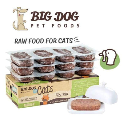 Frozen raw cat food sale