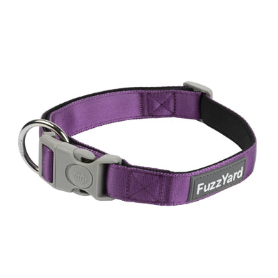 Fuzzyard [15% OFF] Fuzzyard Grape Dog Collar (3 Sizes) Dog Accessories