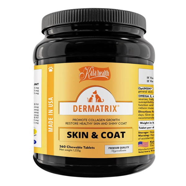 Kala Health [20% OFF] Kala Health Dermatrix Healthy Skin & Coat (3 Sizes) Dog Healthcare