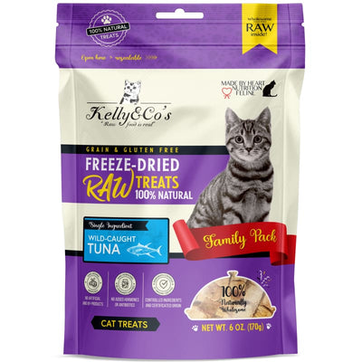 Kelly & Co’s Kelly & Co’s Family Pack Tuna Freeze-Dried Raw Cat Treats 170g Cat Food & Treats