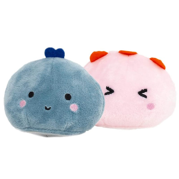 Hey Cuzzies Hey Cuzzies Mochi Monsters Blu & Ping Dog Toy Dog Accessories