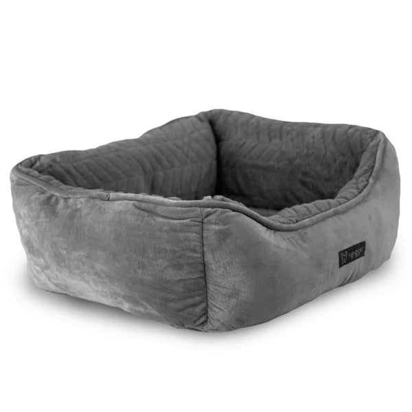 Nandog Pet Gear Nandog Pet Gear Cloud Chevron Grey Super Soft Luxe Reversible Bed Dog Accessories