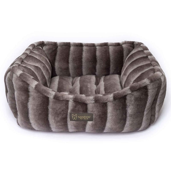 Nandog Pet Gear Nandog Pet Gear Cloud Chinchilla Super Soft Luxe Reversible Bed Dog Accessories