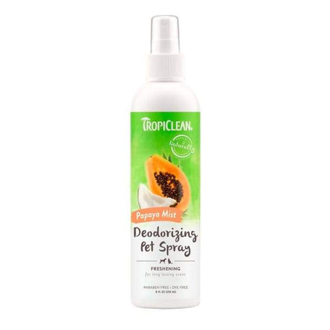 TropiClean [15% OFF] Tropiclean Papaya Mist Deodorizing Pet Spray 8oz General