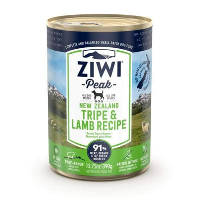 20 OFF Ziwi Peak Tripe and Lamb Canned Dog Food 390g Pawpy Kisses