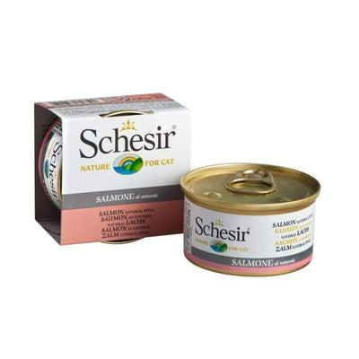 Schesir Schesir Salmon in Water Canned Cat Food 85g Cat Food & Treats