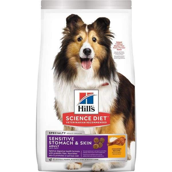 Science Diet [20% OFF] Science Diet Adult Sensitive Stomach & Skin Dry Dog Food Dog Food & Treats