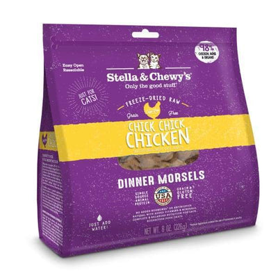 Stella & Chewys Stella & Chewys Chick Chick Chicken Dinner Morsels Raw Freeze-Dried Cat Food Cat Food & Treats