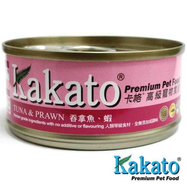 Kakato Kakato Tuna & Prawn Canned Dog & Cat Food 70g & 170g Dog Food & Treats