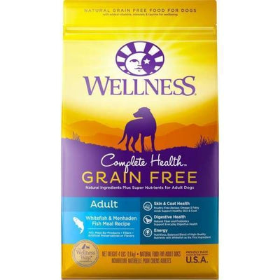 Wellness Wellness Complete Health Grain Free Adult Whitefish & Menhaden Meal Dry Dog Food Dog Food & Treats