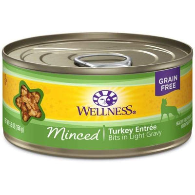 Wellness Wellness Complete Health Minced Turkey Entree Canned Cat Food 156g Cat Food & Treats